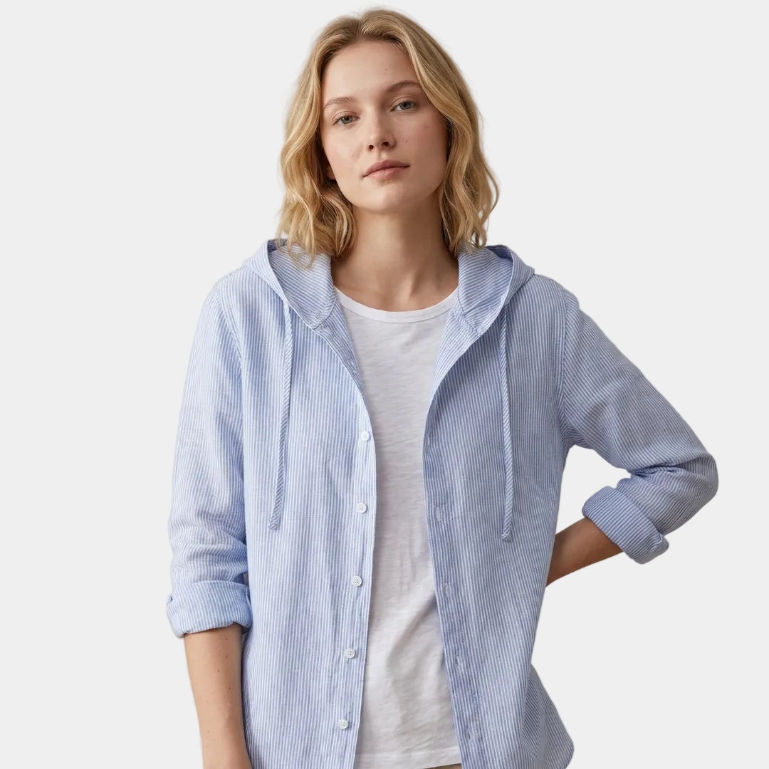 Leda - Λείο και ελαφρύ φούτερ με κουκούλα