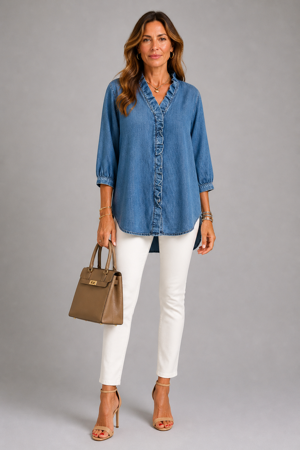 Μπλούζα Denim Grace