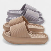 Καλοκαιρινά Slip-On Σανδάλια με Παχύ Πάτο