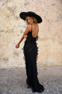 Zara - Φόρεμα Maxi με Ρίγες