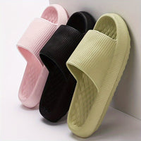 Καλοκαιρινά Slip-On Σανδάλια με Παχύ Πάτο