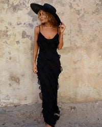 Zara - Φόρεμα Maxi με Ρίγες