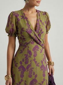Virel | Χαλαρό Floral Midi Φόρεμα