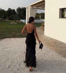 Zara - Φόρεμα Maxi με Ρίγες