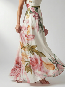 Amiel | Ελαφρύ Floral Maxi Φόρεμα