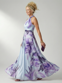 Amiel | Ελαφρύ Floral Maxi Φόρεμα