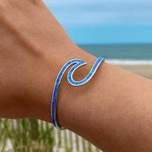 Βραχιόλι Sea Wave Opal σε Ασημί