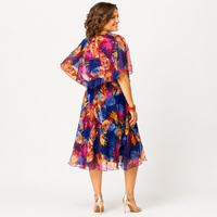 Vivian - Άνετο Φόρεμα Σατέν Plus Size
