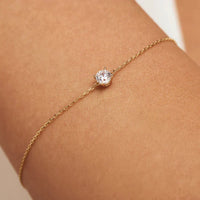 Πετράδι Cléa Moissanite | Χρυσό
