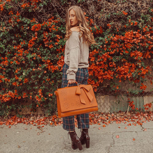 Bernadette – Τσάντα Χειρός Satchel με Φιόγκο
