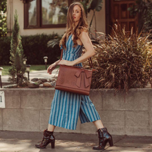 Bernadette – Τσάντα Χειρός Satchel με Φιόγκο
