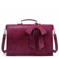 Bernadette – Τσάντα Χειρός Satchel με Φιόγκο