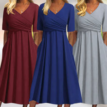Καθαρίν - Πολυτελές Midi Φόρεμα Άνοιξης