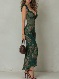 Tannea | Vintage Lace Maxi Dress