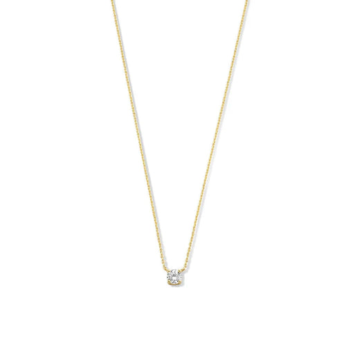 Κολιέ Cléa Πέτρα Moissanite | Χρυσός