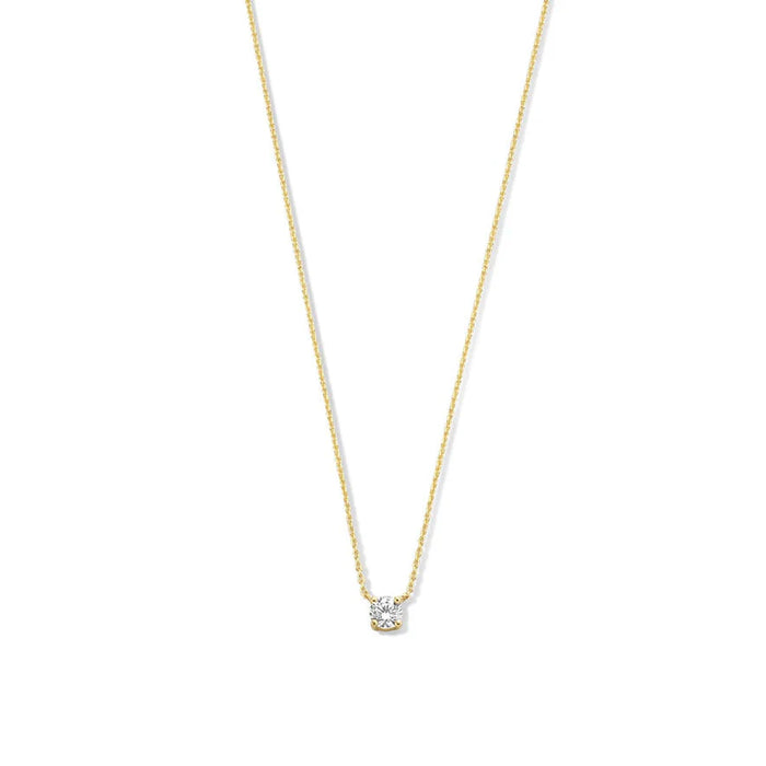 Κολιέ Cléa Πέτρα Moissanite | Χρυσός