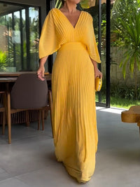 Sassa - Μακρύ Φόρεμα V-Neck