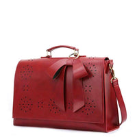 Bernadette – Τσάντα Χειρός Satchel με Φιόγκο